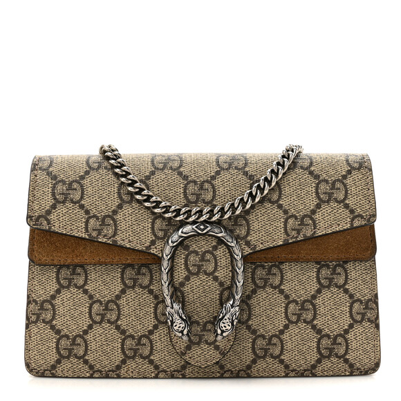 Gucci Gg Supreme Super Mini Dionysus #187806G94B - Picture 1 of 13